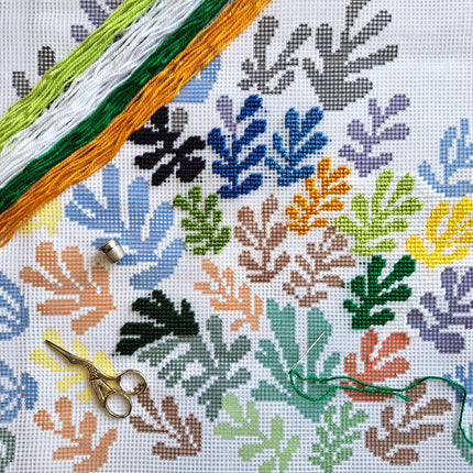 Needlepoint Pillow Kit "The Sheaf"
