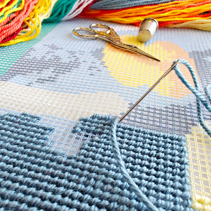 Needlepoint Pillow Kit "Vegetables"