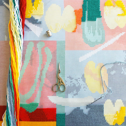 Needlepoint Pillow Kit "Vegetables"