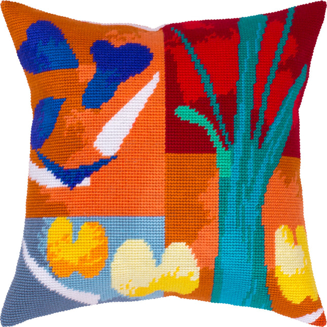 Needlepoint Pillow Kit "Vegetables"