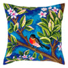 Needlepoint Pillow Kit "Bullfinch. Tree"