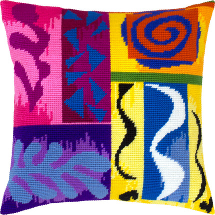 Needlepoint Pillow Kit "Beasts of the Sea"