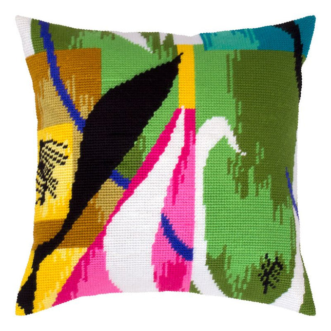 Needlepoint Pillow Kit "Beasts of the Sea"