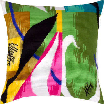 Needlepoint Pillow Kit "Beasts of the Sea"