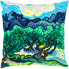 Needlepoint Pillow Kit "Olive Trees"