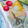 Needlepoint Pillow Kit "Fruit fiesta"