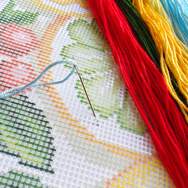 Needlepoint Pillow Kit 