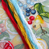 Needlepoint Pillow Kit "Fruit fiesta"