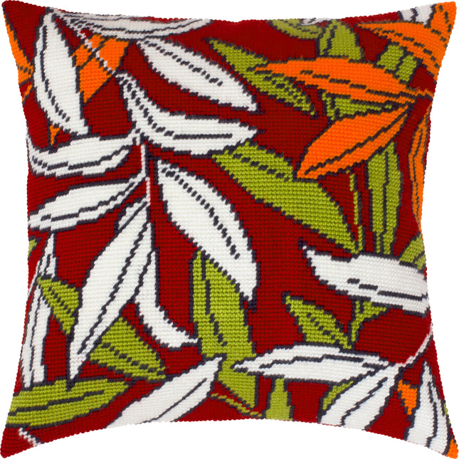 Needlepoint Pillow Kit "Colors of autumn"