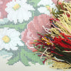 Needlepoint Pillow Kit "Poppies and Daisies"