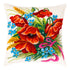 Needlepoint Pillow Kit "Flower arrangement"