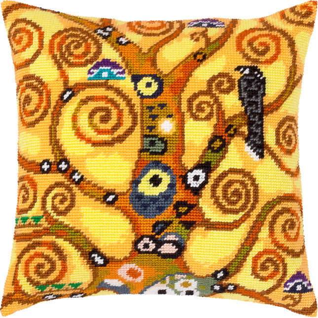 Needlepoint Pillow Kit "Tree of Life"