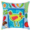 Needlepoint Pillow Kit "Rustic Kitchen Charm"