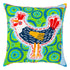Needlepoint Pillow Kit "Rooster"
