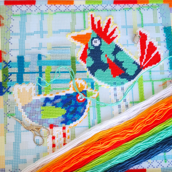 Needlepoint Pillow Kit 