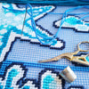 Needlepoint Pillow Kit "Treasures of the Sea"
