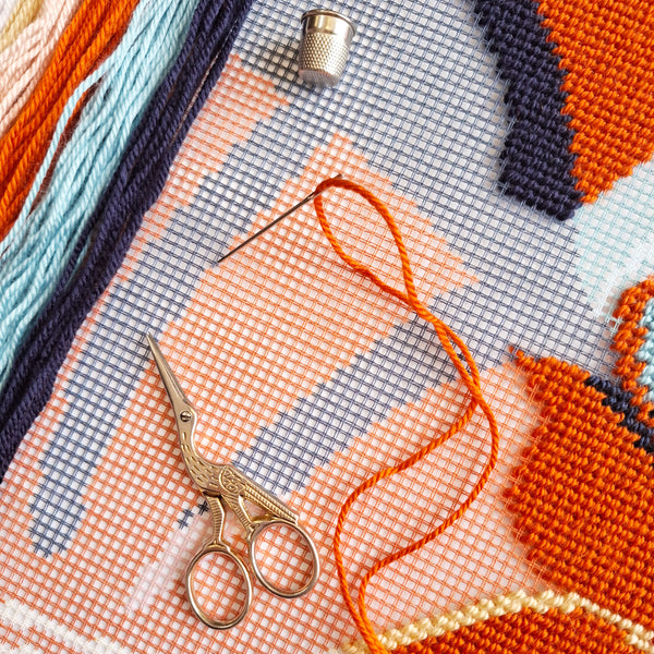 Needlepoint Pillow Kit 