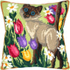 Needlepoint Pillow Kit "Siamese Cat"