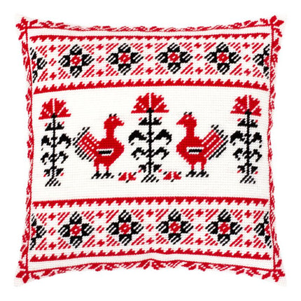Needlepoint Pillow Kit "Family Amulet"