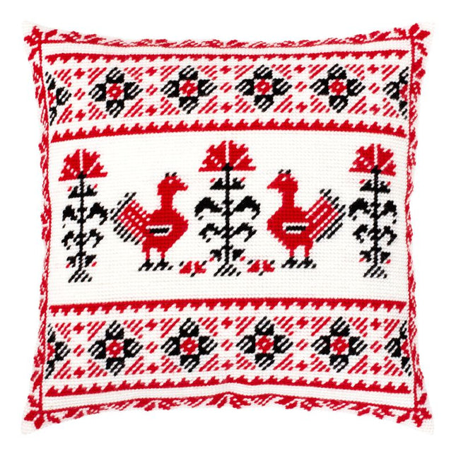 Needlepoint Pillow Kit "Family Amulet"