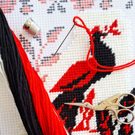 Needlepoint Pillow Kit "Love Amulet"