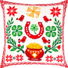 Needlepoint Pillow Kit "Talisman for Wealth and Good Luck"