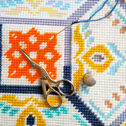 Needlepoint Pillow Kit "Clarity of Day"