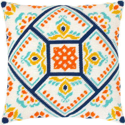 Needlepoint Pillow Kit "Clarity of Day"