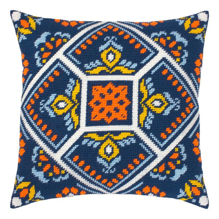 Needlepoint Pillow Kit "Deep Night"