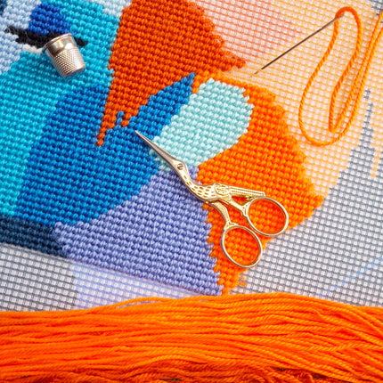 Needlepoint Pillow Kit "Temptation"