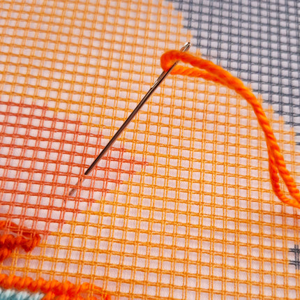 Needlepoint Pillow Kit "Temptation"