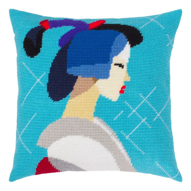 Needlepoint Pillow Kit "Balance"