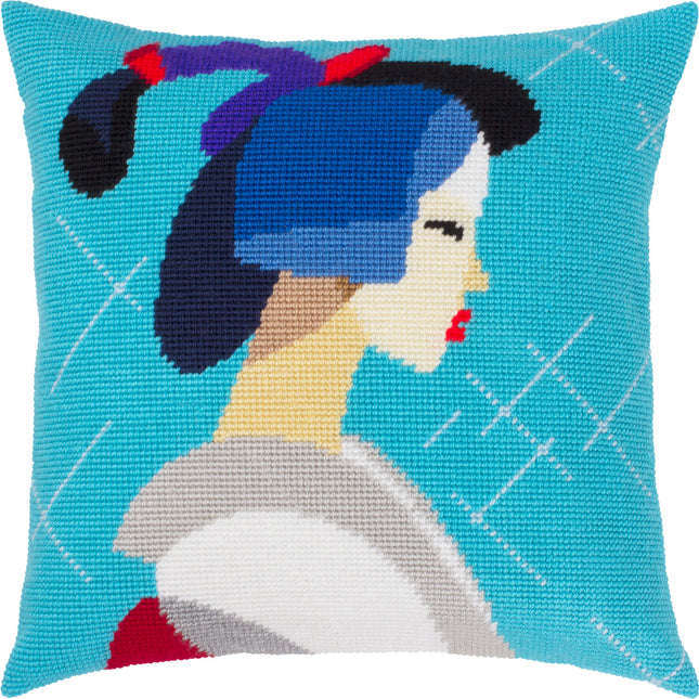 Needlepoint Pillow Kit "Balance"