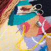 Needlepoint Pillow Kit "Secret"