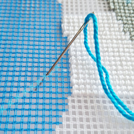 Needlepoint Pillow Kit "Strength"