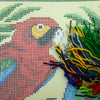 Needlepoint Pillow Kit "Two Parrots"