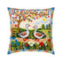 Needlepoint Pillow Kit "Geese Among the Flowers"