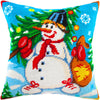 Needlepoint Pillow Kit "Snowman"