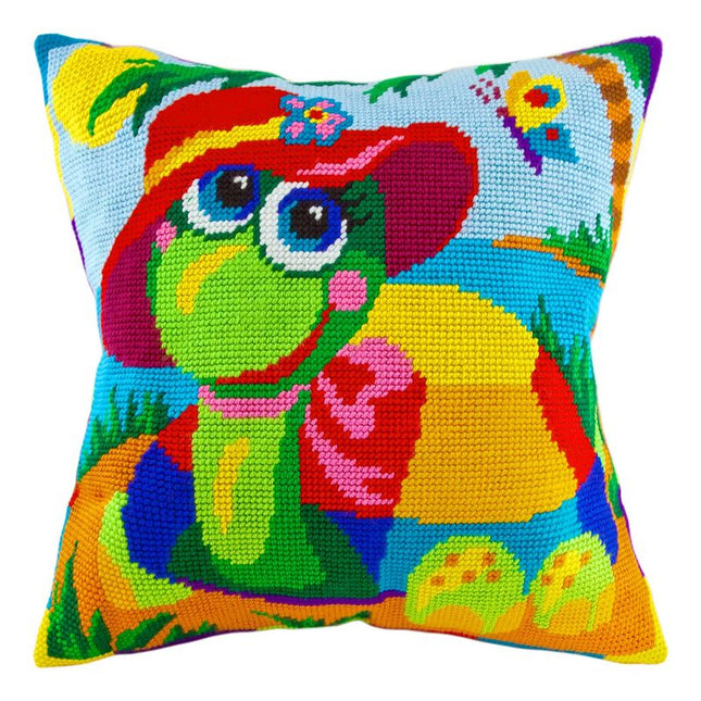 Needlepoint Pillow Kit "Turtle"