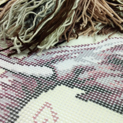Needlepoint Pillow Kit "Elephant"
