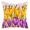 Needlepoint Pillow Kit "Crocuses"