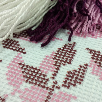 Needlepoint Pillow Kit "Spring Branches"