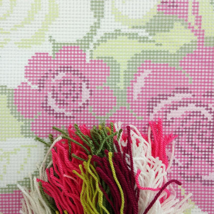 Needlepoint Pillow Kit "Roses"