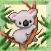 DIY Needlepoint Kit "Koala" 5.9"x5.9"