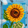 DIY Needlepoint Kit "Sunflower" 5.9"x7.9"