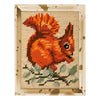 DIY Needlepoint Kit "Squirrel" 5.9"x7.9"