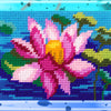 DIY Needlepoint Kit "Lotus" 5.9"x7.9"