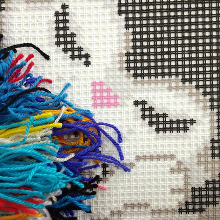 Cross Stitch Pillow Kit "Cat’s Dreams"