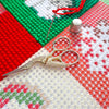 Cross Stitch Pillow Kit "Christmas mood"
