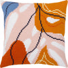 Cross Stitch Pillow Kit "Tropics modern"